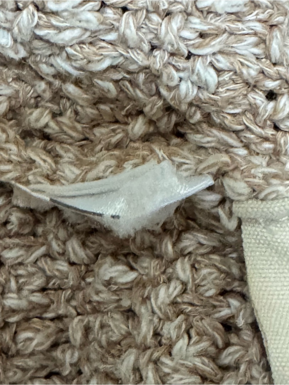 Madewell Beige/Cream Ruffle Knit Tank Top - Picture 6 of 7
